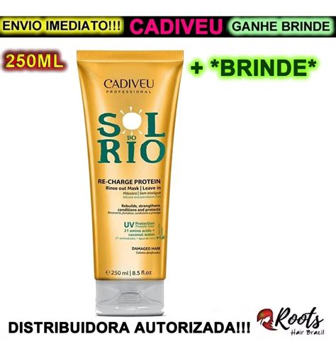 Proteína Cadiveu Sol Do Rio Re-charge Protein 250ml + Brinde | MercadoLivre