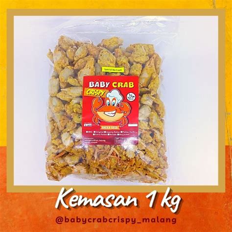 Special No Capit Lauk Praktis Camilan Baby Crab Crispy Kepiting