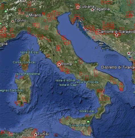 Google Earth Italia Nuove Immagini Satellitari In Italia Gennaio E