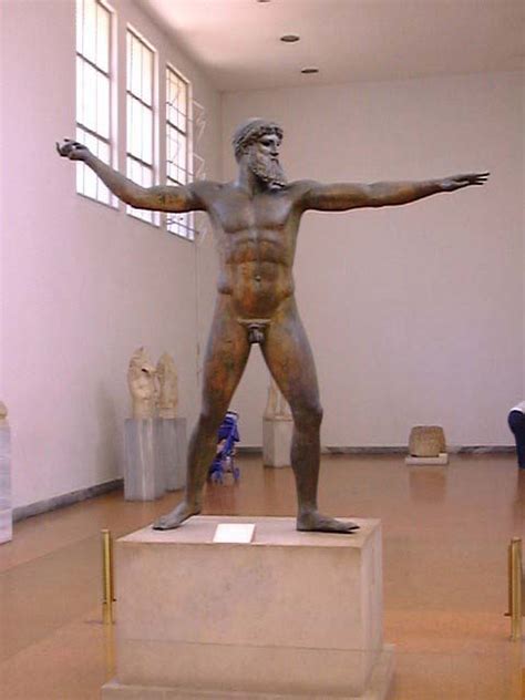 Art History By Laurence Shafe Poseidon Zeus National Museum Athens