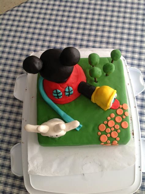 Shrinthra Tarta La Casa De Mickey Mouse