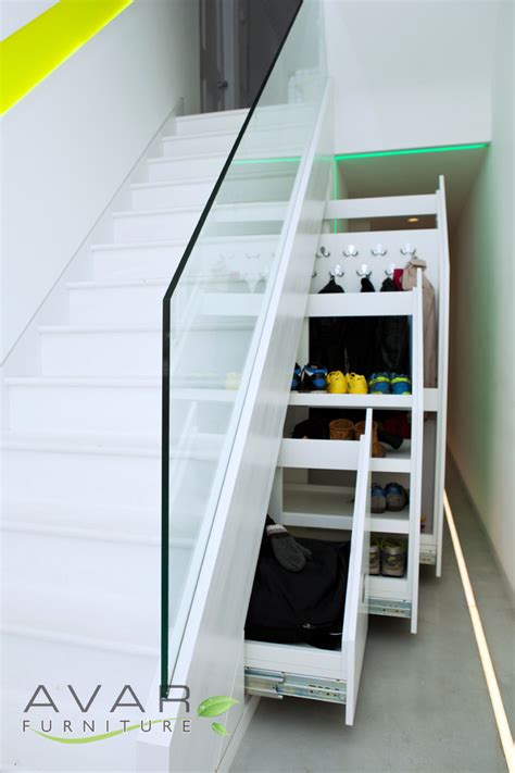 Under Stairs Storage Solution Contemporary Staircase London By