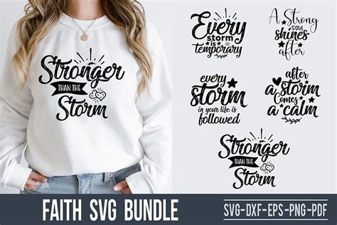 Faith Svg Design Bundle By Orpitabd Thehungryjpeg