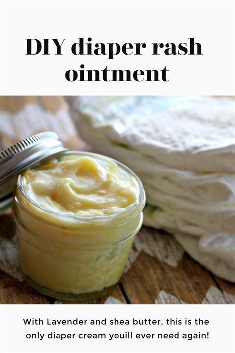 Soothing Healing All Natural This Homemade Diaper Rash Cream Has It