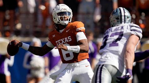 Texas Coach Sarkisian Upgrades Injured QB Quinn Ewers To Day To Day