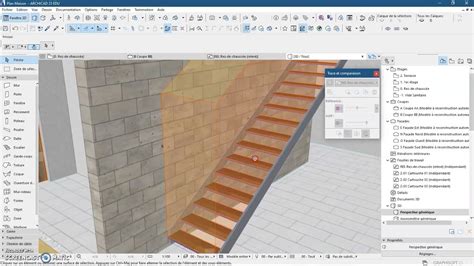 Comment Cr Er Des Escaliers Avec Archicad Youtube