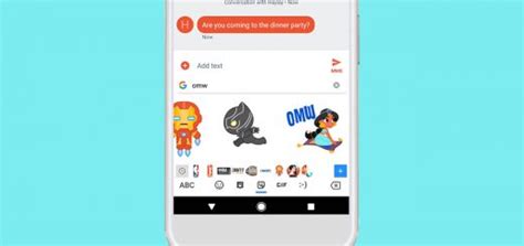 Gboard Keyboard Adds Support for Stickers and Bitmojis