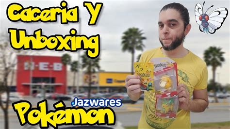 Pokémon Nueva Wave Jazwares Cacería y unboxing YouTube