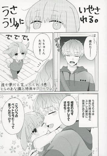 駿河屋 誰か夢だと言ってくれ（4） とらのあな購入特典4pリーフレット（漫画・アニメ）