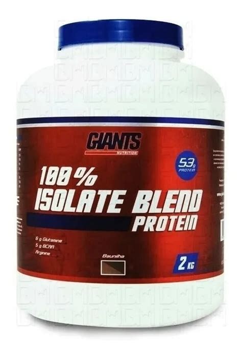 Whey Isolado Isolado Blend Kg Sabores Giants Parcelamento