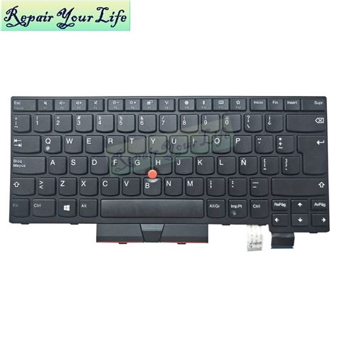 Original La Latin Keyboard For Lenovo Thinkpad T470 T480 Track Pointer