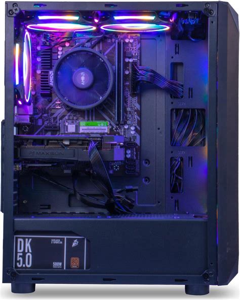 MXZ Gaming PC Computer AMD Ryzen 5 5500 3 6GHz RTX 3060 12GB B450M