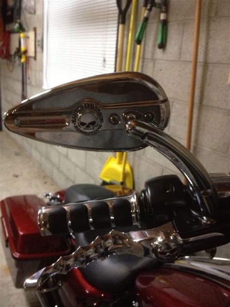 Willie G Skull Teardrop Mirror Harley Davidson Forums