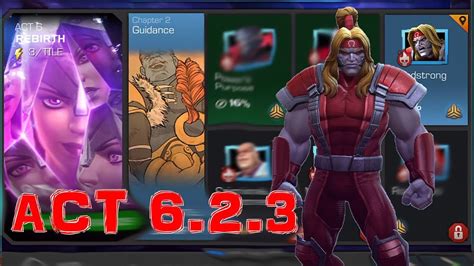 MCOC Story Quest Act 6 2 3 Boss Omega Red YouTube