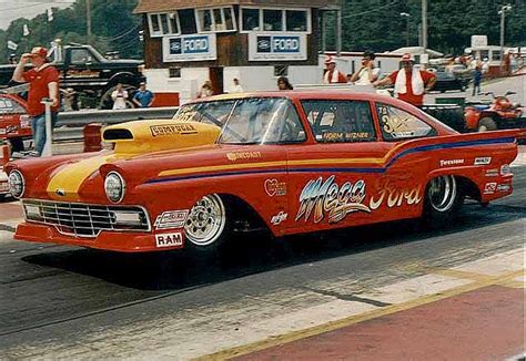 Mega Ford Pro Mod 1957 Ford Fairlane 500 Drag Racing Cars Drag