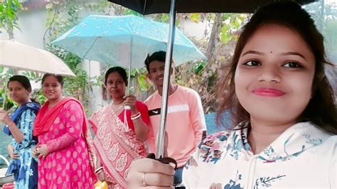 বৃষ্টির মধ্যে সবাই মিলে নিমন্ত্রণে গেলাম ☔🌧️🥶 Dailyvlog Rain