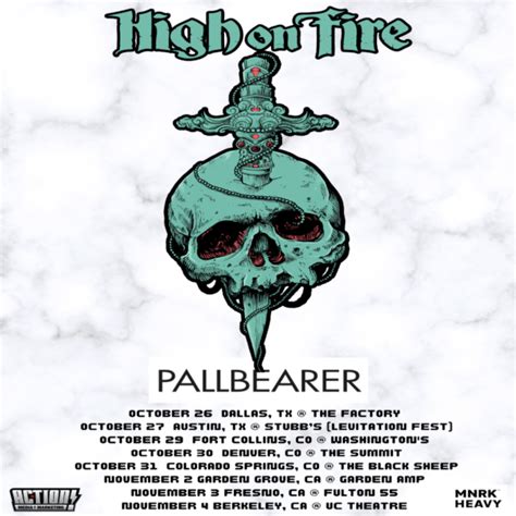 High On Fire Announces Fall 2023 Tour Dates - mxdwn Music