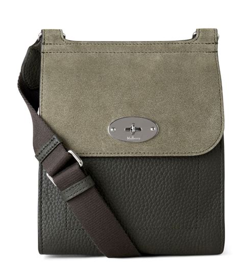 Mens Mulberry Neutral Small Leather Antony Cross Body Bag Harrods US