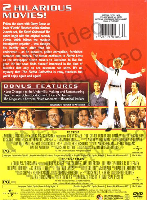 The Fletch Collection Fletch Fletch Lives Double Feature On Dvd Movie