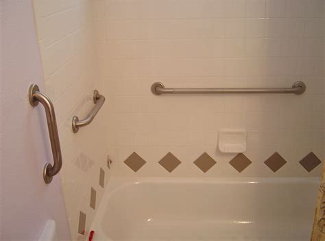 Placement Of Grab Bars In Shower