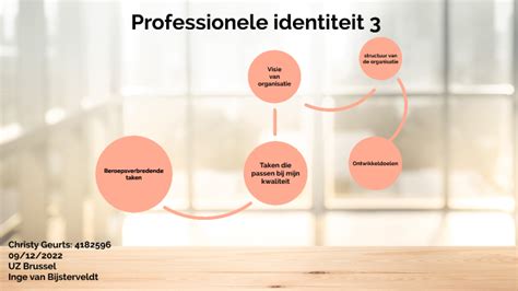 Professionele Identiteit By Christy Geurts On Prezi