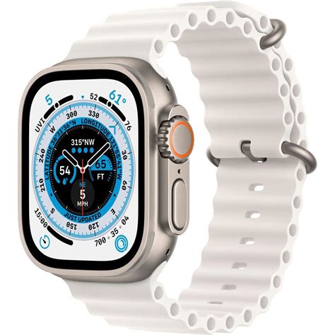 Apple Watch Ultra Gps Cellular Mm Titane Titane Naturel