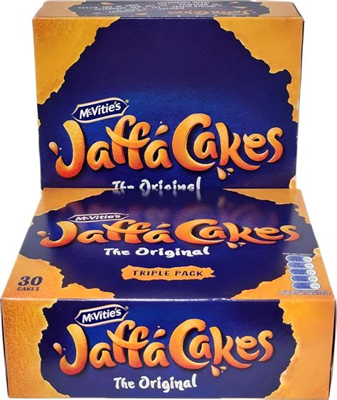 Mcvitie S Jaffa Cakes Triple Pack Cake The Original Orange