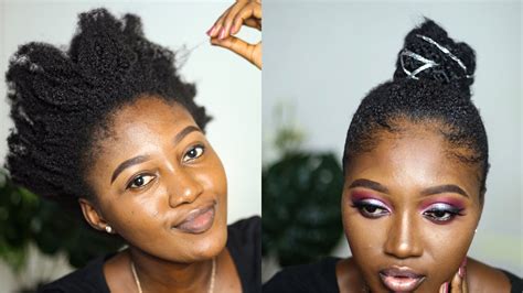 HOW TO SLICK DOWN 4c NATURAL HAIR W ECOSTYLER GOT2B GEL