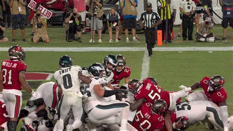 Highlight Jalen Hurts Caps Eagles Dominant Drive With QB Sneak TD