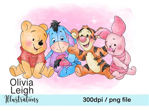 Dibujos De Winnie The Pooh Y Sus Amigos