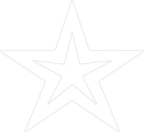 Star outline silhouette white background | Premium AI-generated vector