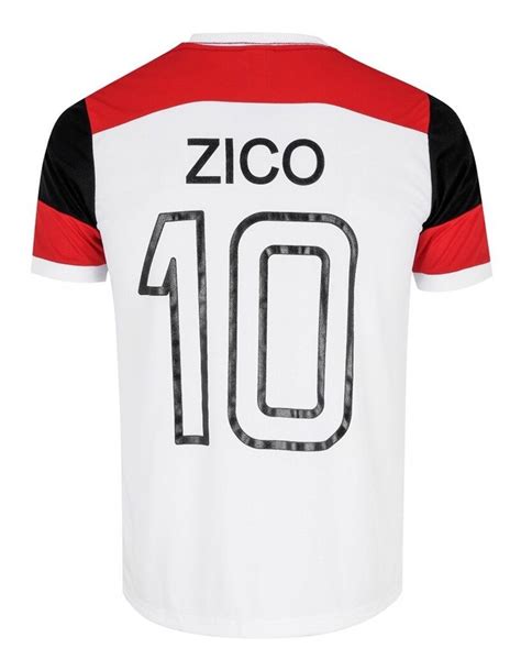 Camisa Retrô Flamengo Mundial 81 Zico Dry Oficial Parcelamento sem juros