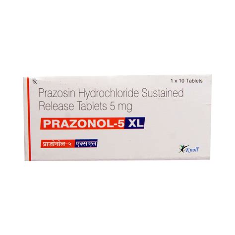 Prazonol 5 Xl Tablet Uses Side Effects Price Apollo Pharmacy