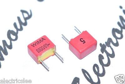 10pcs WIMA FKP2 6800P 6800PF 6 8nF 63V 5 Pitch 5mm Capacitor EBay