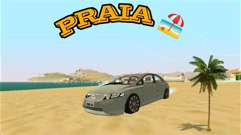 Fui Pra Praia Meu Novo Carro GTA VIDA REAL 10 YouTube