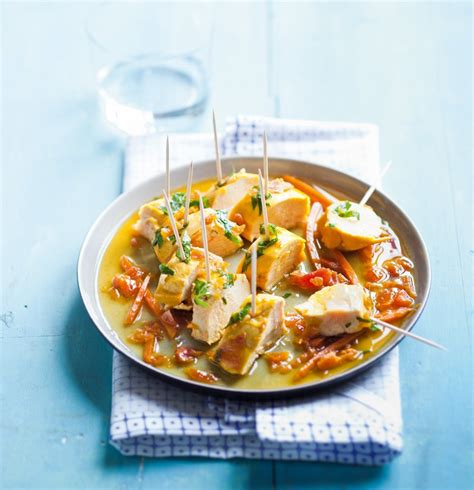 Recette Blanc De Poulet En Escabèche Marie Claire