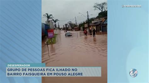 Chuva Causa Alagamentos Em Bairros De Pouso Alegre Rede Mais