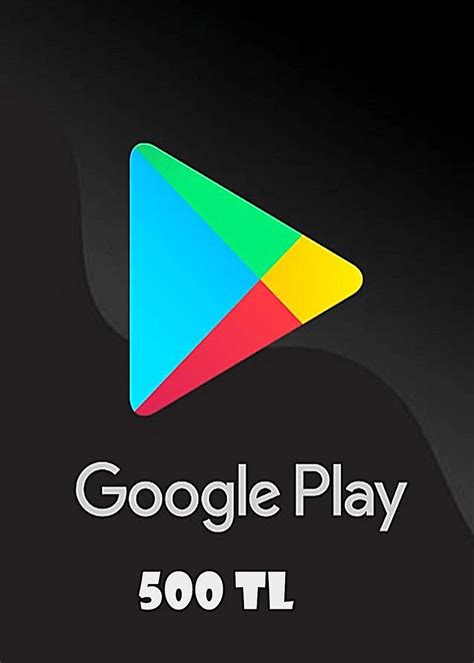 GOOGLE PLAY 500 TL Hediye Kartı Fiyatları ve Modelleri Pazarama