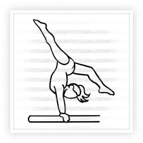 List Pictures How To Draw A Gymnast On Beam Step By Step Superb