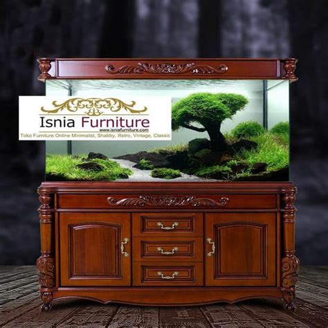 Jual Meja Aquarium Kayu Jati Jepara Murah Terlengkap