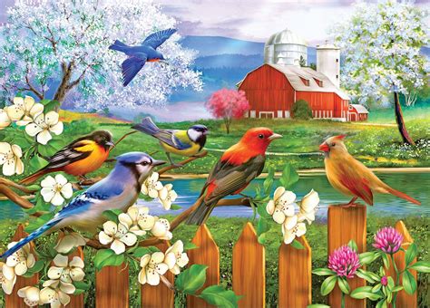 Spring Gathering 1000 Pieces Kodak Puzzle Warehouse