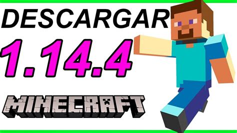 DESCARGAR MINECRAFT PARA PC GRATIS Ultima Version en Español 1 14 4