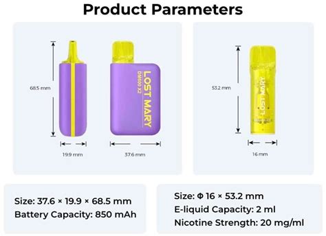 Lost Mary DM600 X2 Disposable Vape