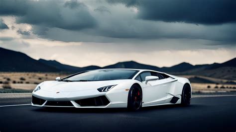 White Color Lamborghini - backiee