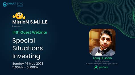 Smart Sync Services On Twitter Mission Smile Th Guest Webinar