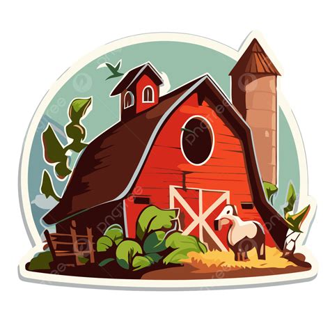 Red Barn Vector Png Vector Psd And Clipart With Transparent