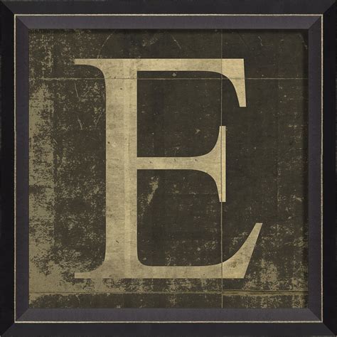 Bc Letter E Medium Spicher And Company