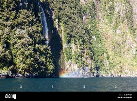 Stirling Falls Eine Permanente Wasserf Lle Nur Sichtbar Aus Eine