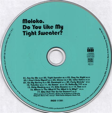 Moloko Do You Like My Tight Sweater CD Deform Müzik