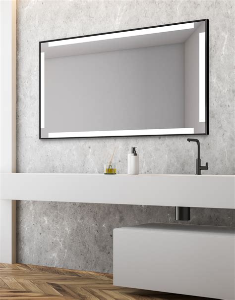 Miroir De Salle De Bains Led Cadre Aluminium Sesil Miroir Pour Toi